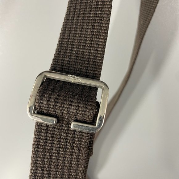 Longchamp Chocolate Brown Nylon Planetes Crossbody Bag - Picture 8 of 15